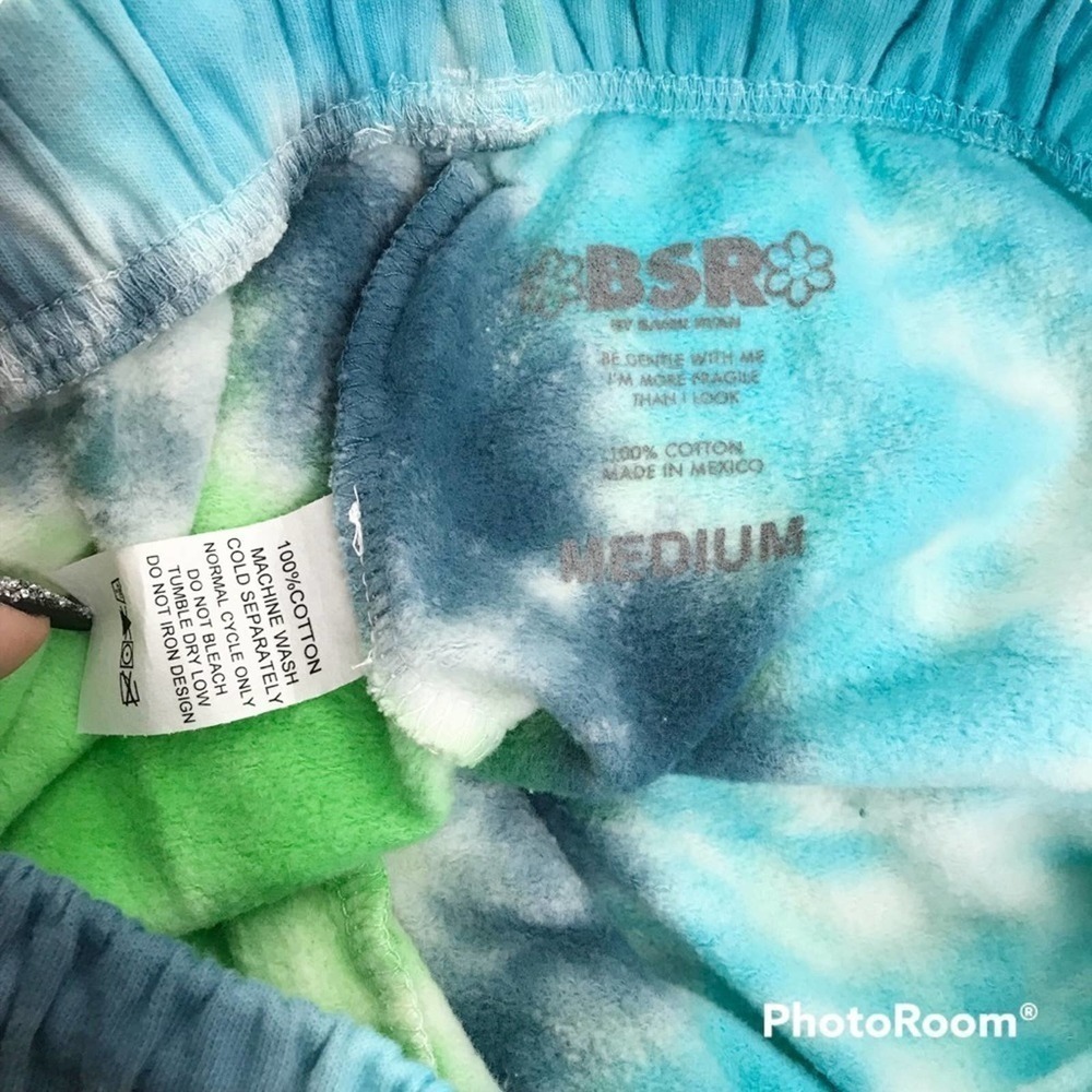BSR Samii Ryan Growth Tie Dye Jogger Sweatpants Size M Nwot - Picture 10 of 12